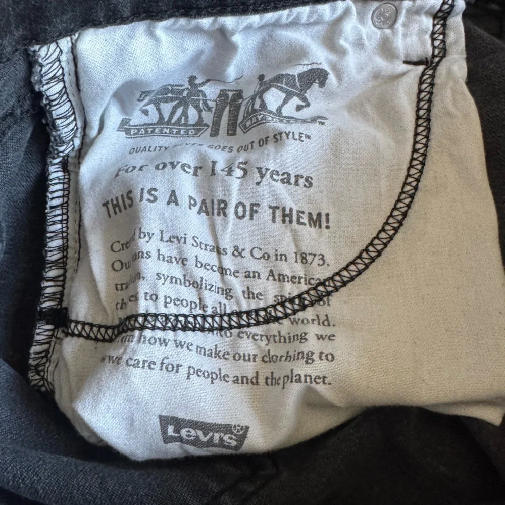 Levi's Classic Black Denim jeans